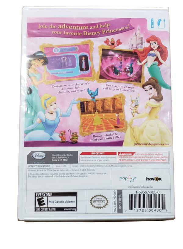 Disney Princess Enchanted Journey Wii Museum Games