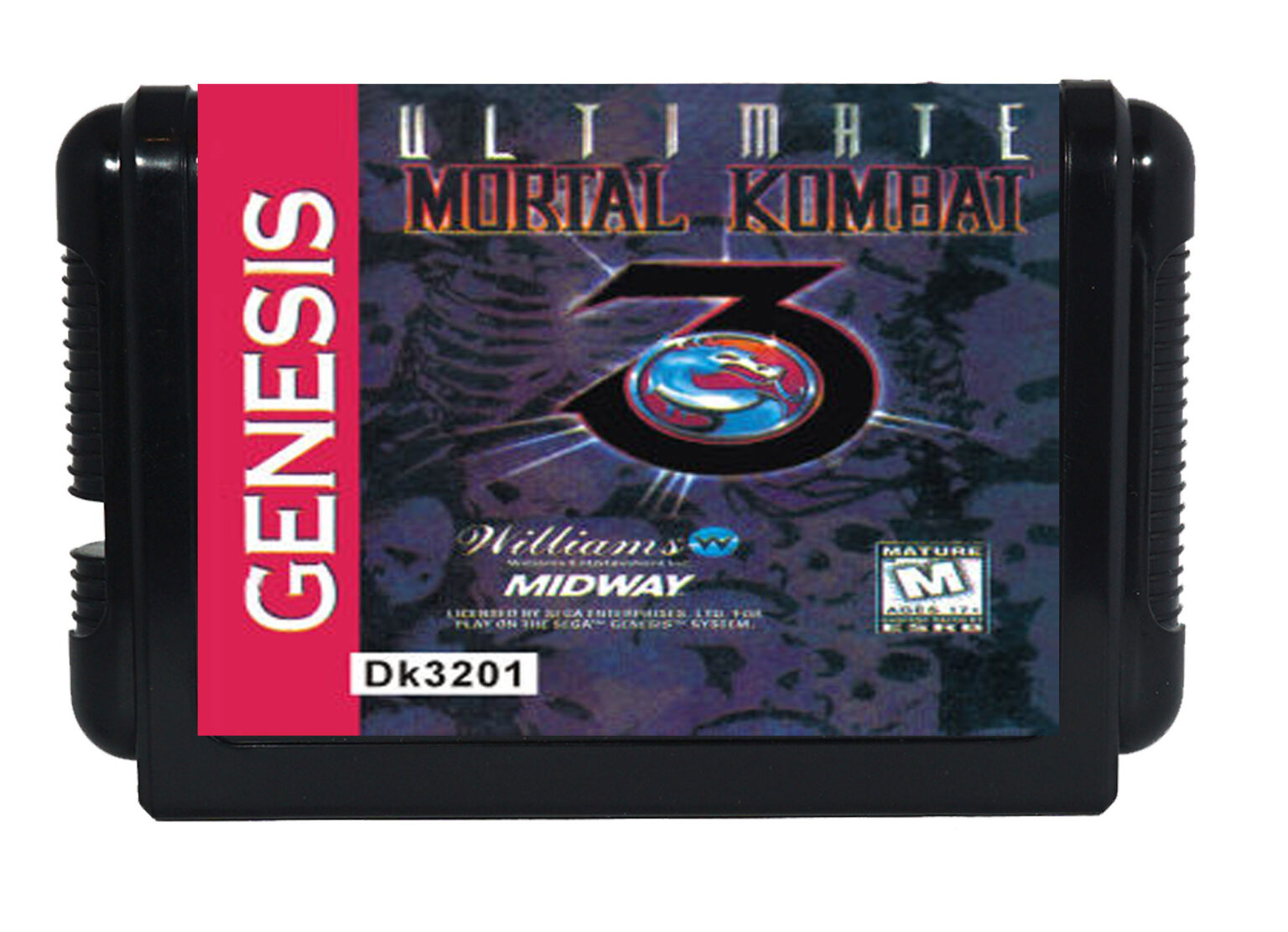 Ultimate Mortal Kombat 3 – Sega Megadrive – Complet – Très Bon état