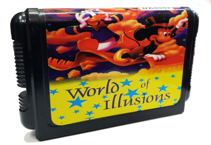Mickey Mouse and Donald Duck World of Illusion (Beta) | Cartucho Compatible Sega 16 Bits