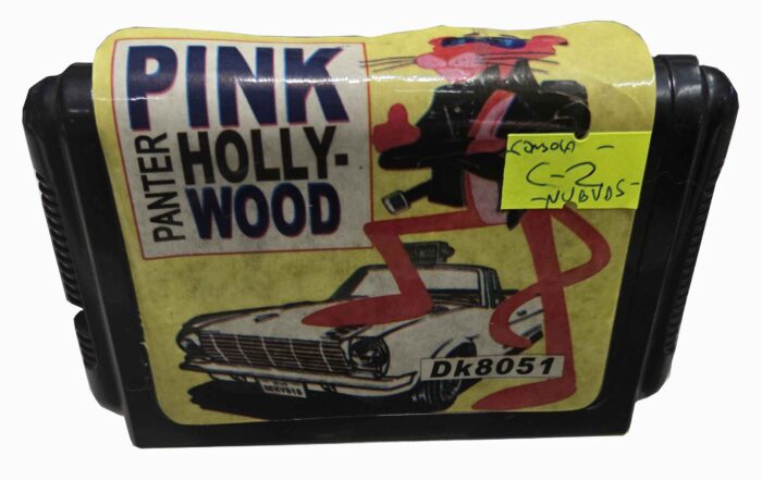 Pantera Rosa Pink Goes to Hollywood | Cartucho Compatible Sega 16 Bits
