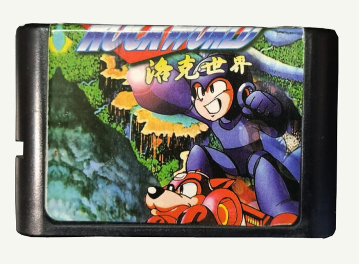 RockWorld Rockman (Hack) | Cartucho 90s Compatible Sega 16 Bits