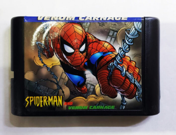 Spider-Man and Venom Maximum Carnage | Cartucho Compatible Sega 16 Bits