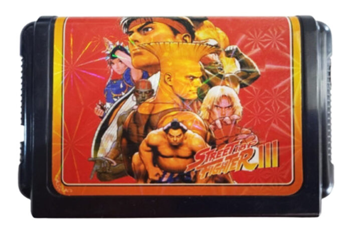 Street Fighter III 18 Person (Hack)  | Cartucho Compatible Sega 16 Bits