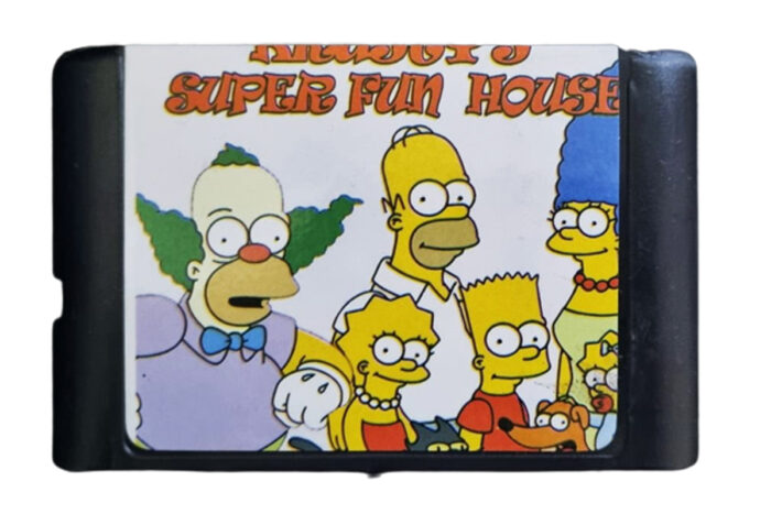 Simpsons Krustys Fun House | Cartucho Compatible Sega 16 Bits