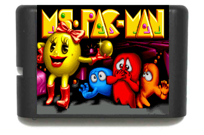 Ms. Pac-Man | Cartucho Compatible Sega 16 Bits