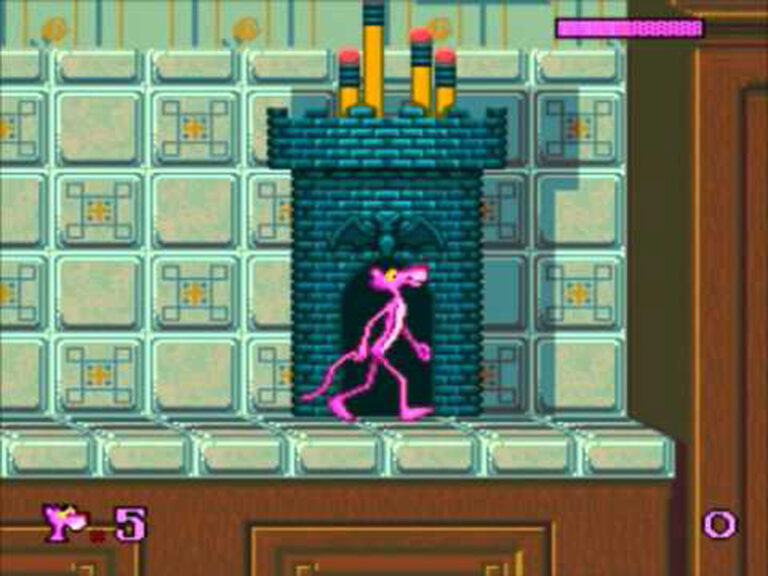 Pantera Rosa Pink Goes to Hollywood | Cartucho Compatible Sega 16 Bits - Imagen 2