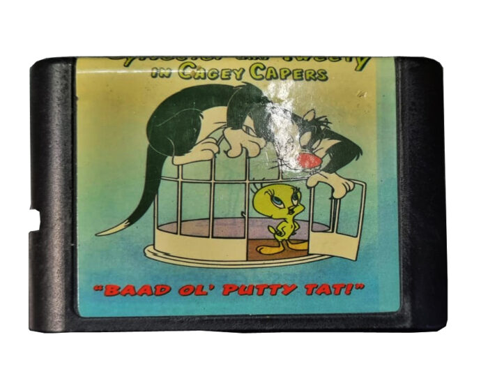 Sylvester and Tweety in Cagey Capers (Silvestre y Piolín) | Cartucho Compatible Sega 16 Bits
