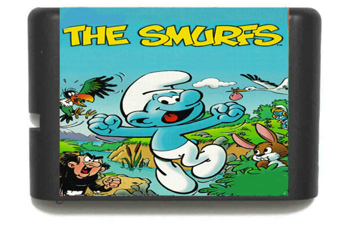 Los Pitufos The Smurfs | Cartucho Compatible Sega 16 Bits