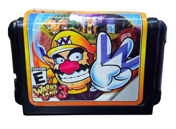 Wario Land 3 (hack puggsy) | Cartucho Compatible Sega 16 Bits