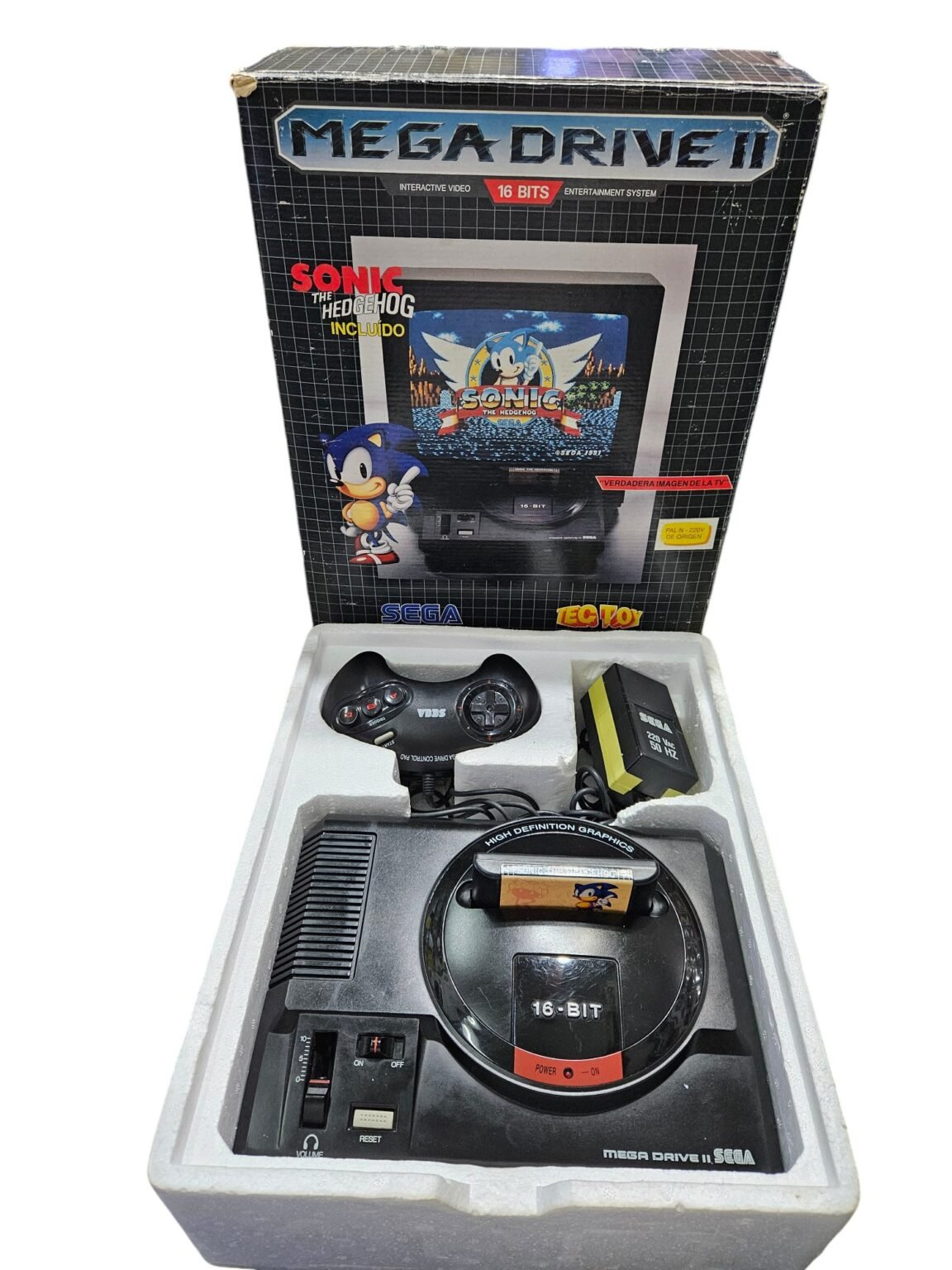 Sega Genesis 1601 Consola Video Juego Vintage Ler En México | Juegos