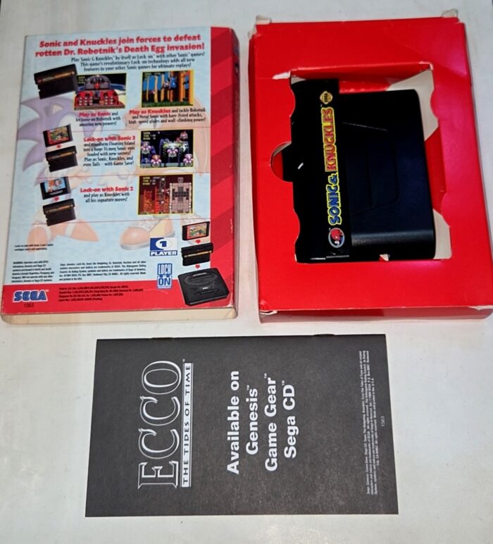 Sonic & Knuckles Original Completo | (CIB)  Sega Genesis - Imagen 5