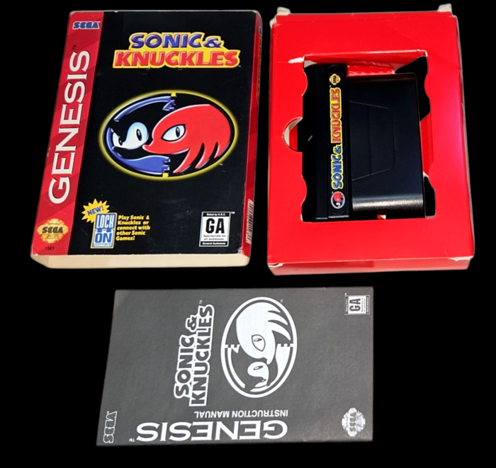 Sonic & Knuckles Original Completo | (CIB)  Sega Genesis