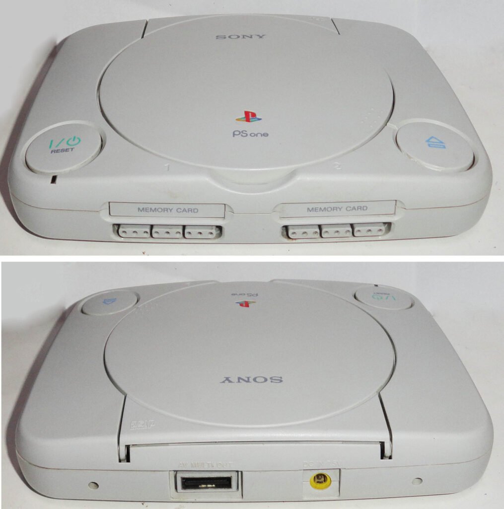 Ps1 Slim Rear Playstation 1 Slim Americana Completa En Caja – Museum Games