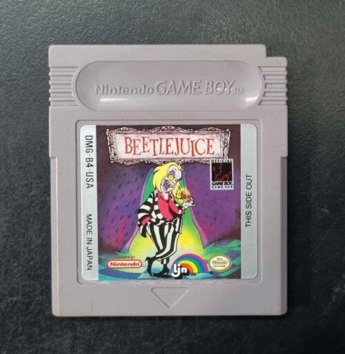 Beetlejuice Game Boy Original Museum Games