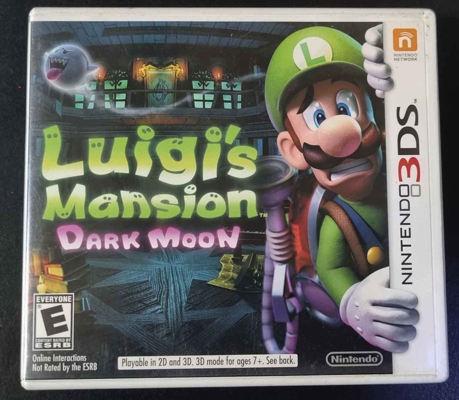 Luigi Mansion Dark Moon Nintendo 3ds Museum Games