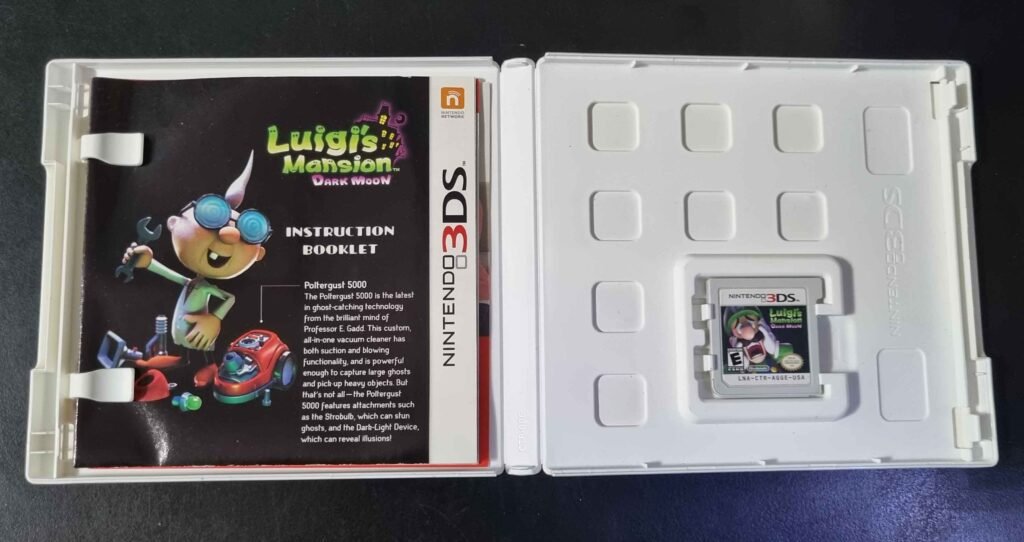 Luigi's Mansion Dark Moon &ndash; Manuale Di Istruzioni Per Nintendo 3DS (Solo Libretto) &ndash; Versione USA