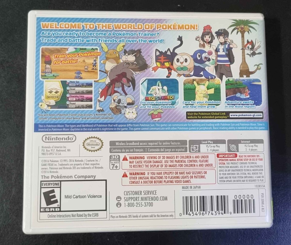 Pokémon Ultra Moon [VGA Graded, 90 MN+ | MT] – Retro Raven Games