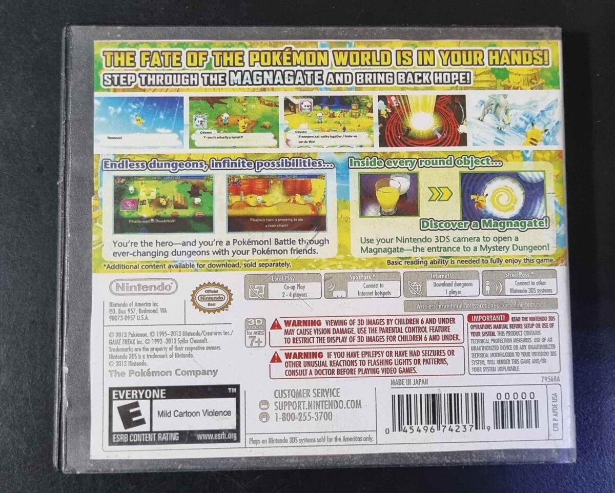 Pokémon Mystery Dungeon: Gates to Infinity (3DS) Review