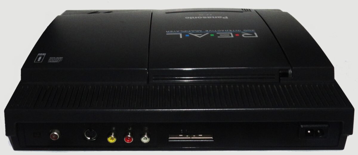 Console Panasonic 3DO FZ-10 Nera (1994) Con 4 Giochi - NTSC-J - Testata Funzionante