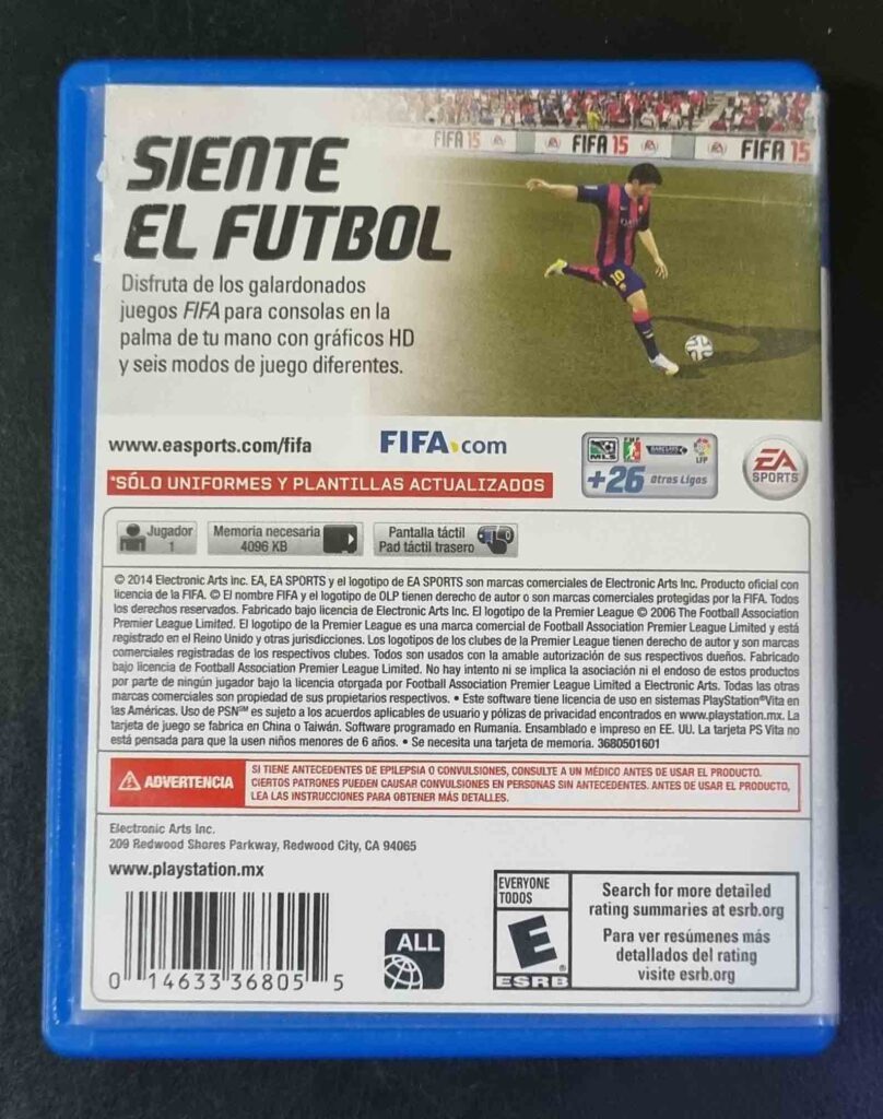 FIFA Football Sur PS Vita – Jeu D'occasion Complet, Prêt à Jouer !