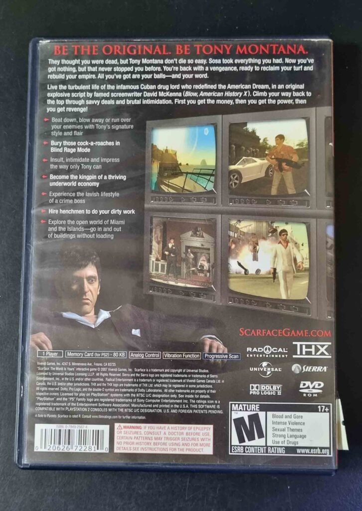 Scarface The World Is Yours | PS2 – Museum Games