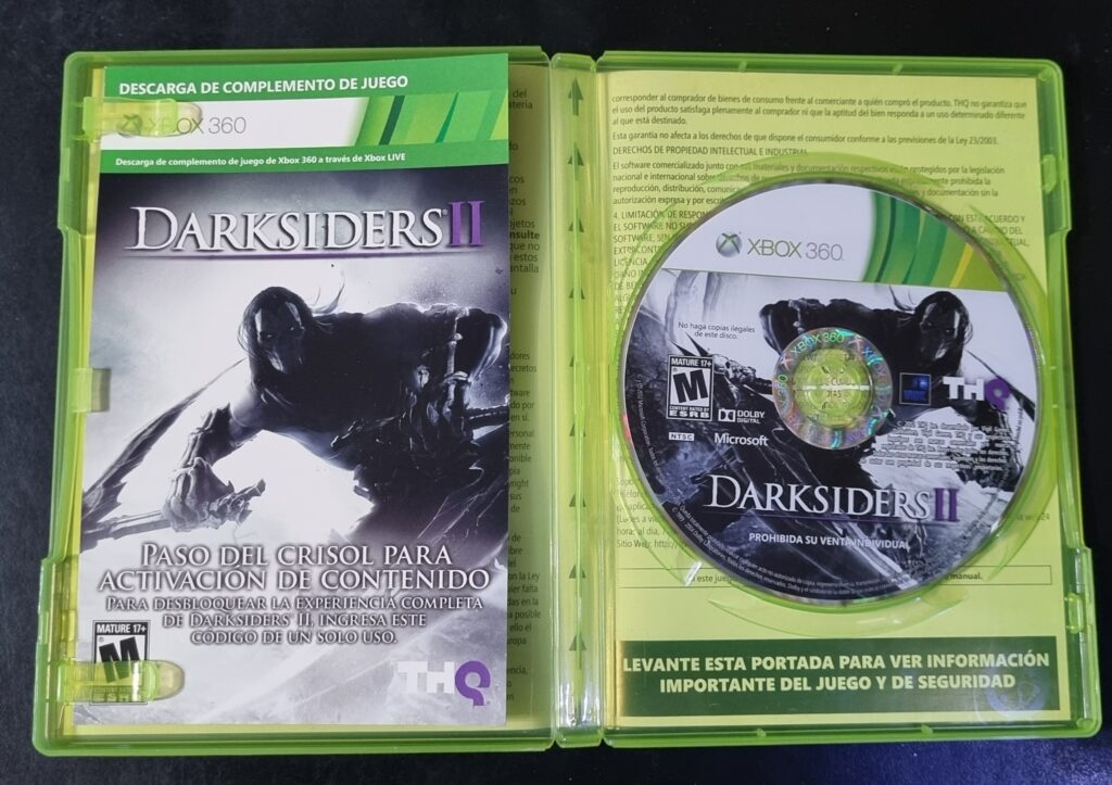 Darksiders II - Xbox 360 - Bon état - Complet - Pal - Jeux vidéo