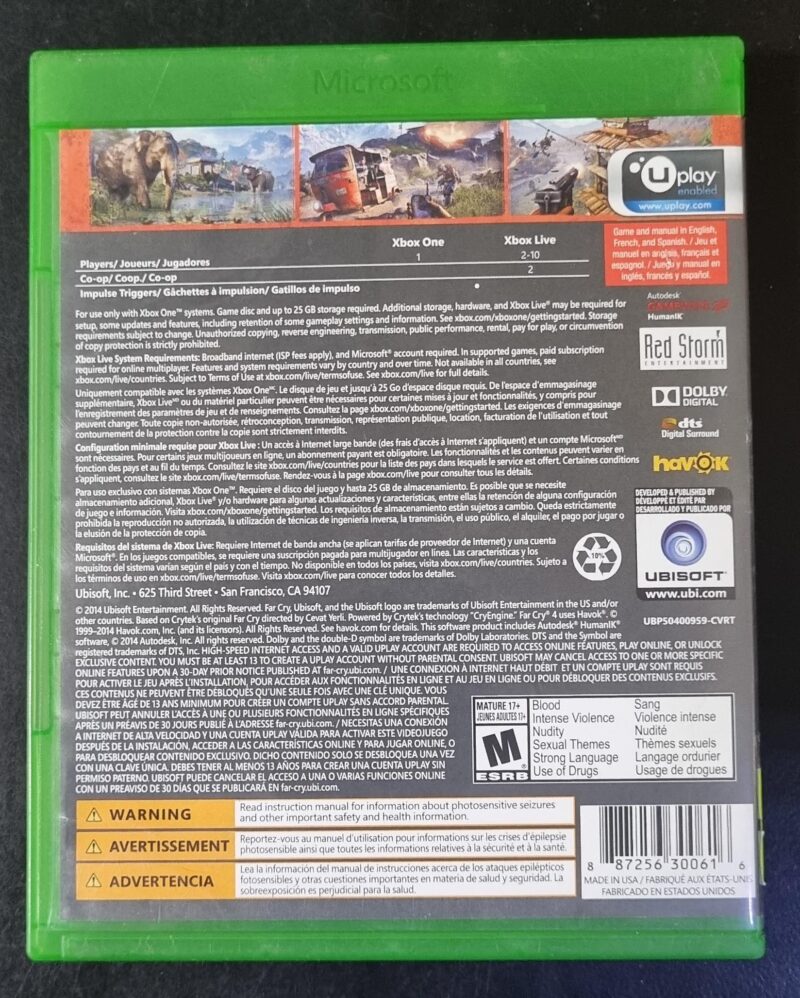Far Cry 4 (XBOX ONE) main image 1