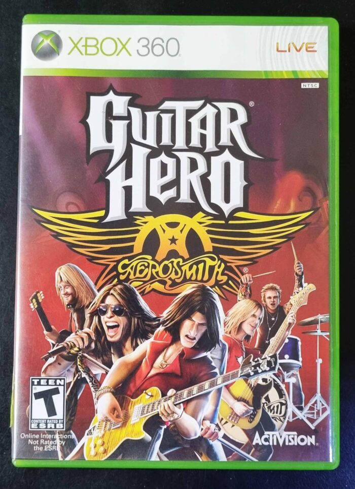Guitar Hero Aerosmith | Xbox 360 -Usa-