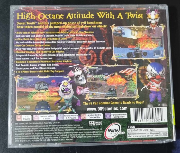 Twisted Metal 4 | Ps1 Usa - Imagen 2