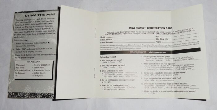 Dino Crisis Ps1 Original Usa Completo - Imagen 6