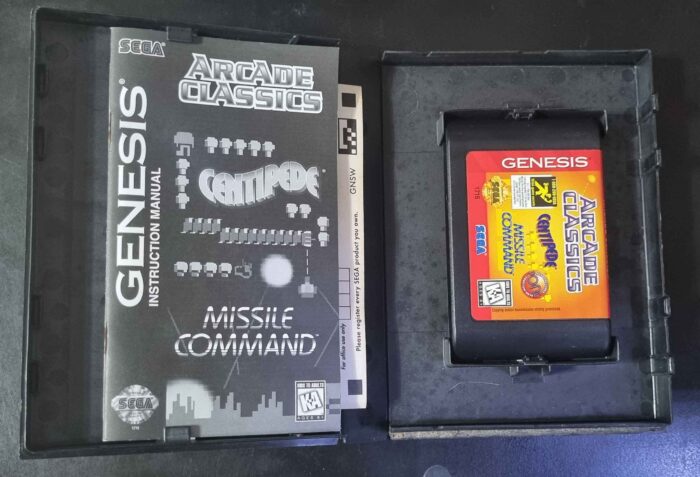 Arcade Classics | Sega Genesis Original (cib) - Imagen 2