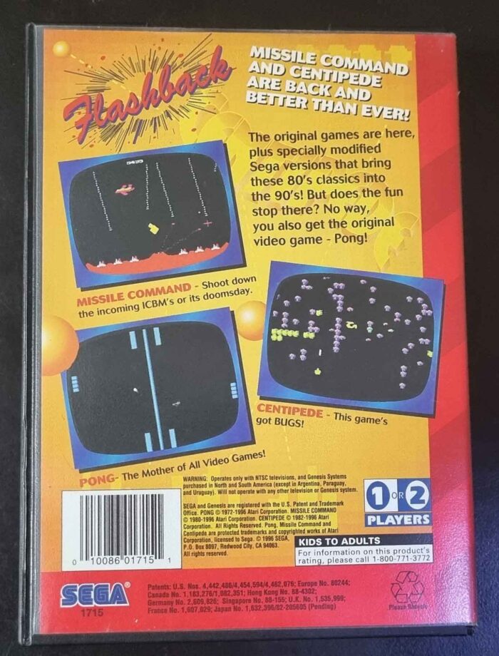 Arcade Classics | Sega Genesis Original (cib) - Imagen 3