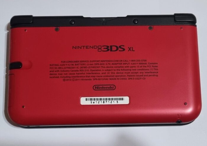 Nintendo 3ds Xl Red/Black Consola Portatil En Caja - Imagen 3