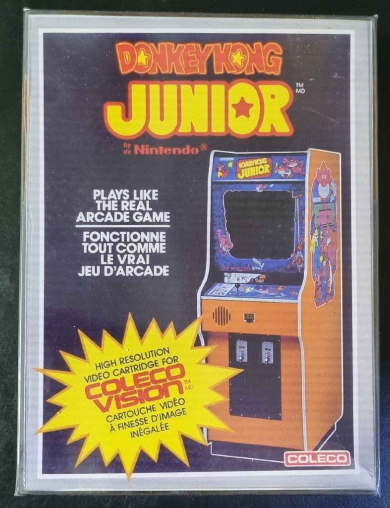 Donkey Kong Junior für ColecoVision (OVP/Folie etwas offen