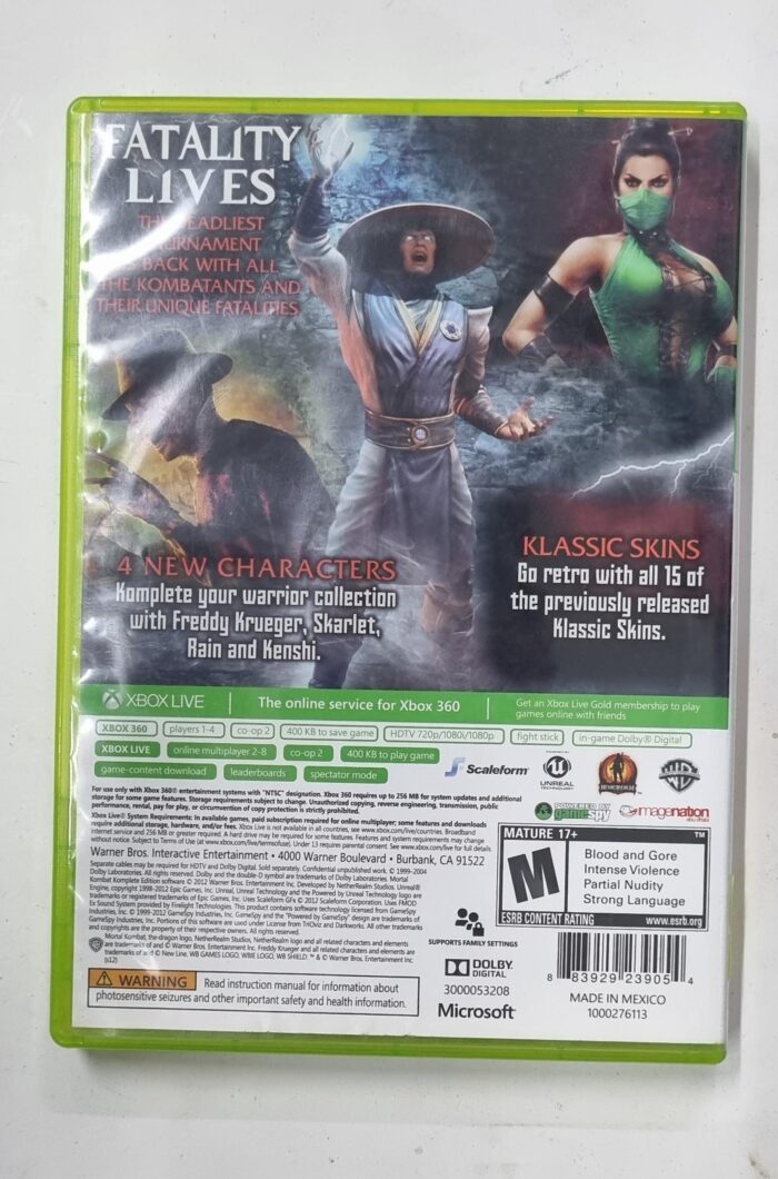 Mortal Kombat Complete Edition | Xbox 360 - Imagen 2