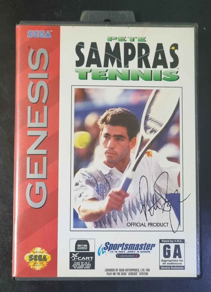 Pete Sampras Tennis | Sega Genesis Original (cib)