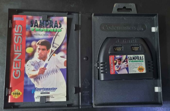 Pete Sampras Tennis | Sega Genesis Original (cib) - Imagen 3