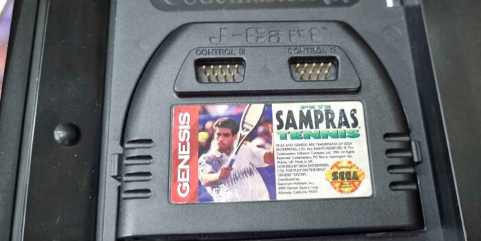 Pete Sampras Tennis | Sega Genesis Original (cib) - Imagen 2