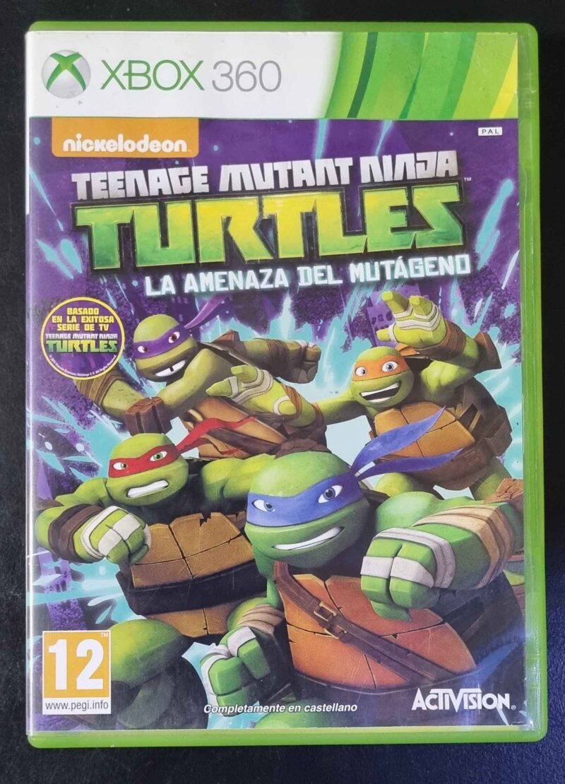 Boite TEENAGE MUTANT NINJA TURTLES DANGER OF THE OOZE / Pas de jeu
