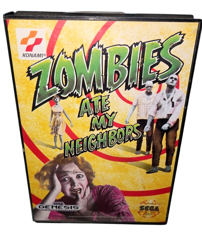 Zombies Ate My Neighbors | Sega Genesis Original (cib)