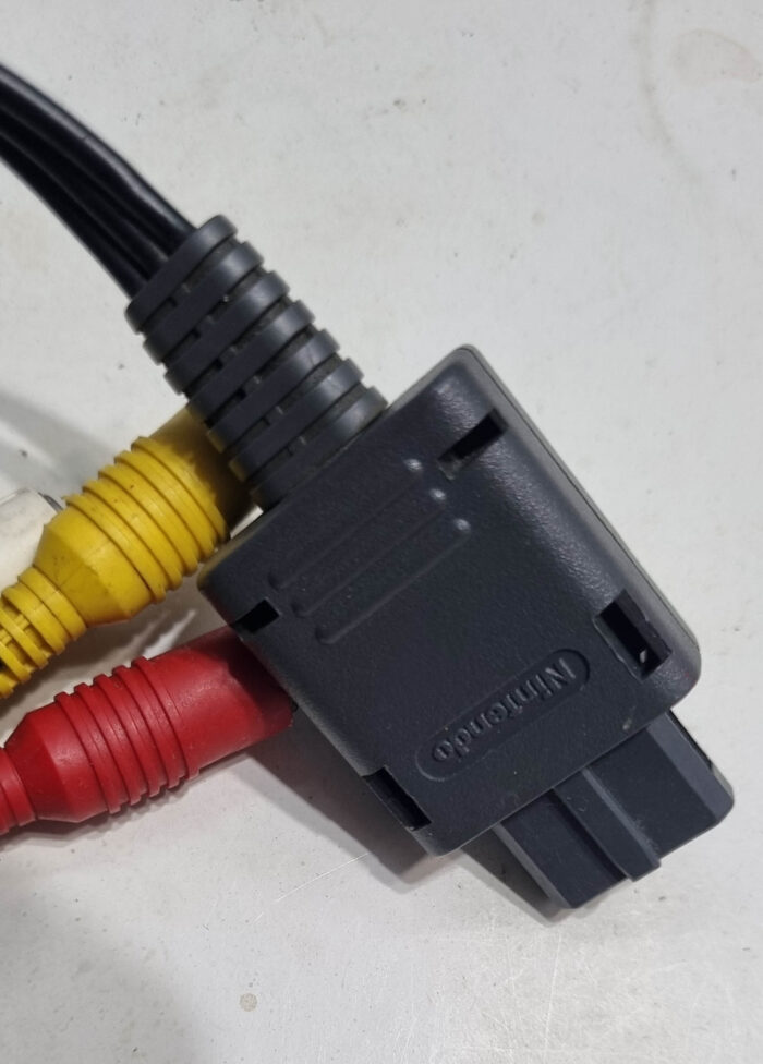 Cable Av Super Nintendo Original - Imagen 2