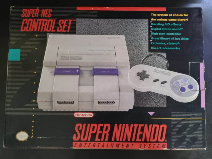 Consola Super Nintendo En Caja (M)