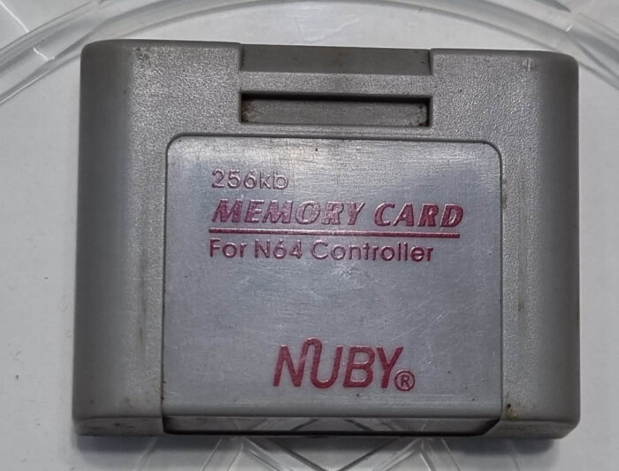 Controller Pak Memory Pak Marca Nuby | Nintendo 64