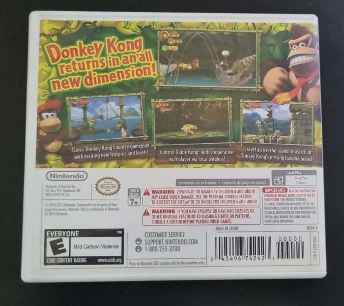 Donkey Kong Country Returns 3d | Nintendo 3ds - Imagen 2