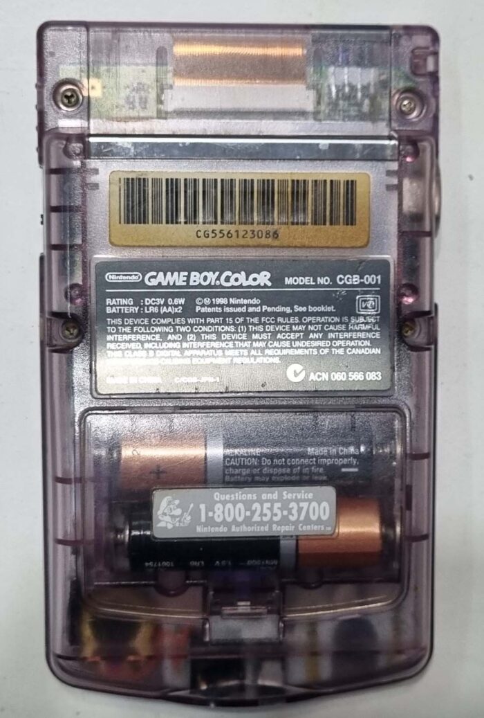 Consola Game Boy Color en Caja Atomic Purple - Imagen 4