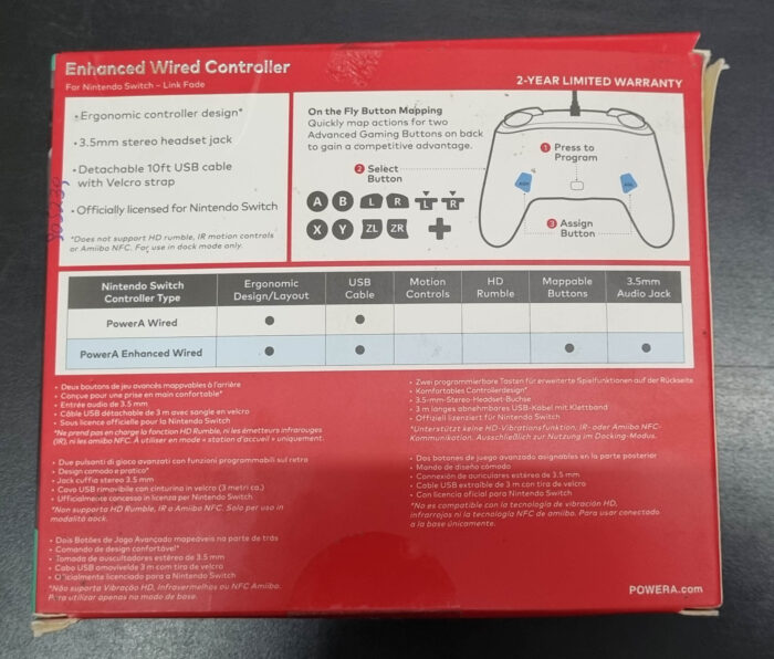 Joystick Zelda Wired Controller Con Cable Power A | Nintendo Switch - Imagen 2