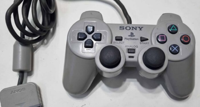 Joystick Analogico Gris Original Para Playstation 1 - Imagen 2