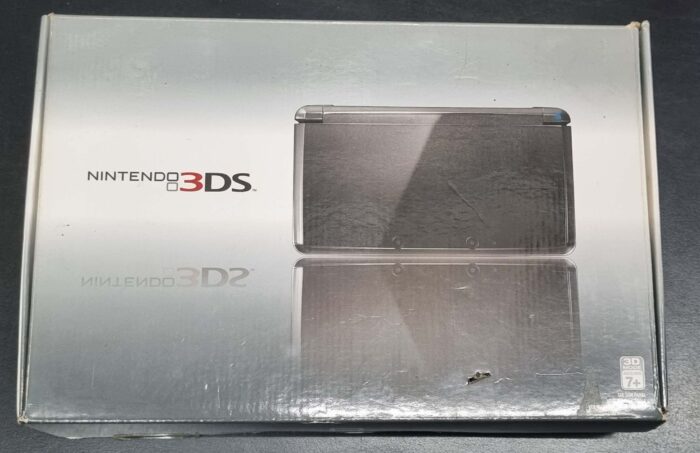 Nintendo 3ds Black Consola Portatil En Caja