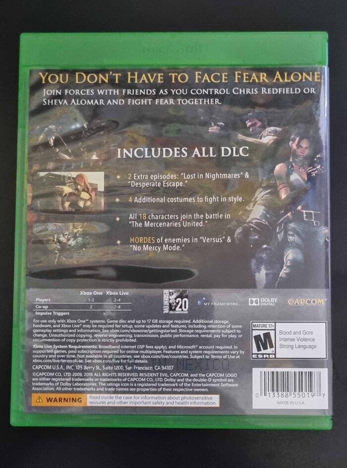 Resident Evil 5 Gold | Xbox One - Imagen 3