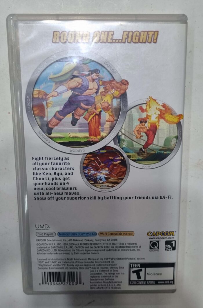 Street Fighter Alpha 3 MAX | PsP - Imagen 3